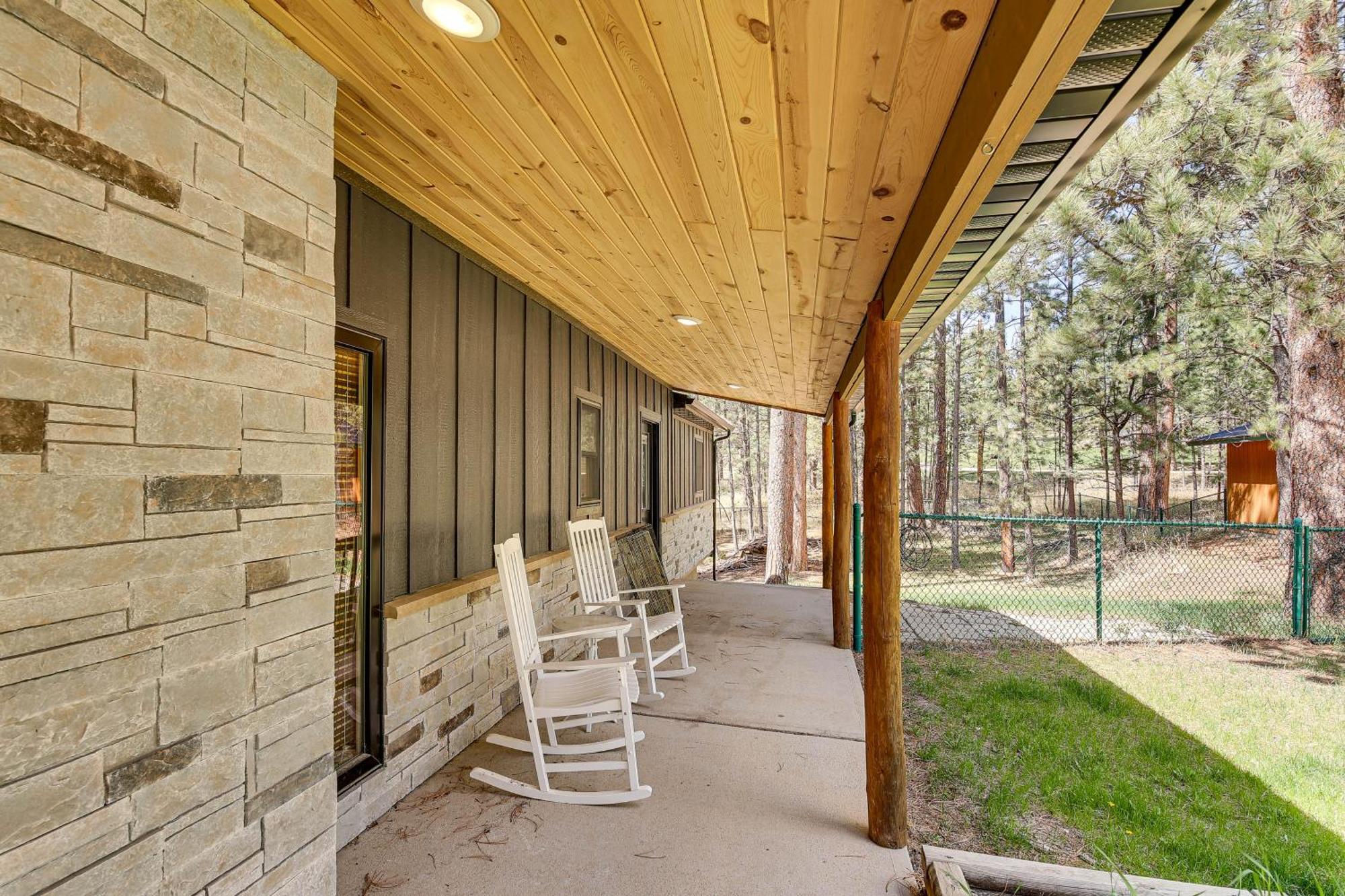 Private Black Hills Home With Corral Horses Welcome Custer Buitenkant foto